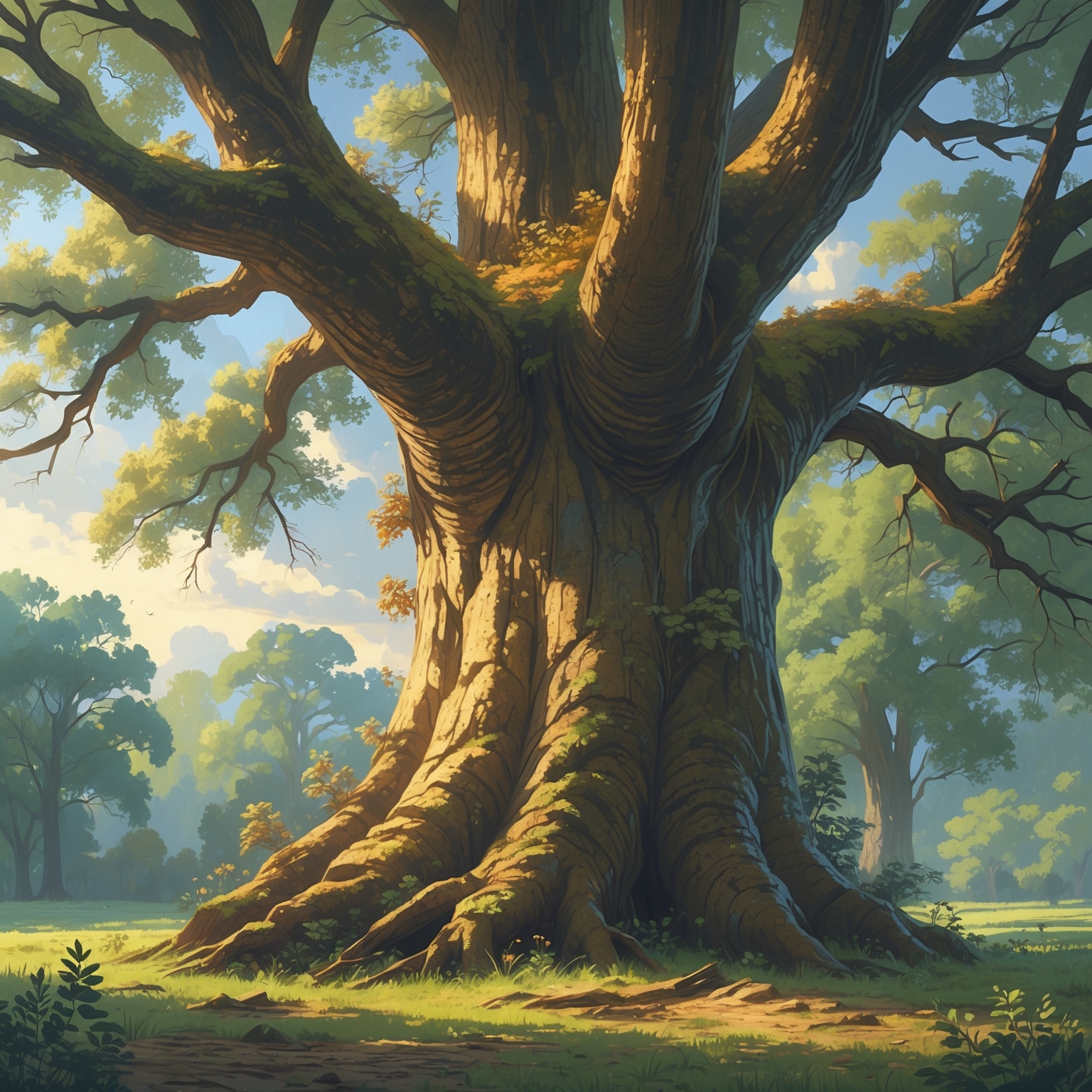 The Heartwood Chronicles: A Deep Dive into Everdantia's Founding Trees